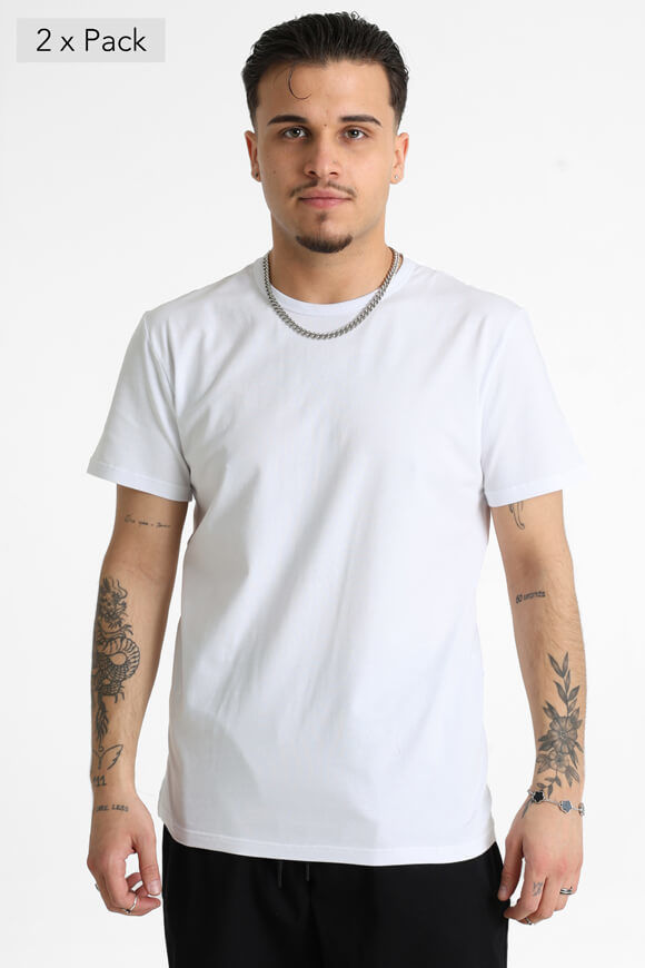 Love Moschino Doppelpack T-Shirts | White | Herren  | S von Love Moschino