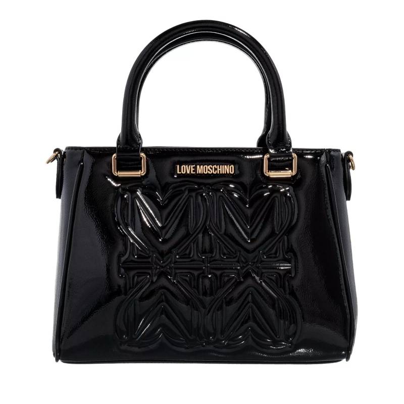 Love Moschino Handtasche - Big Embossment - Gr. unisize - in Schwarz - für Damen von Love Moschino