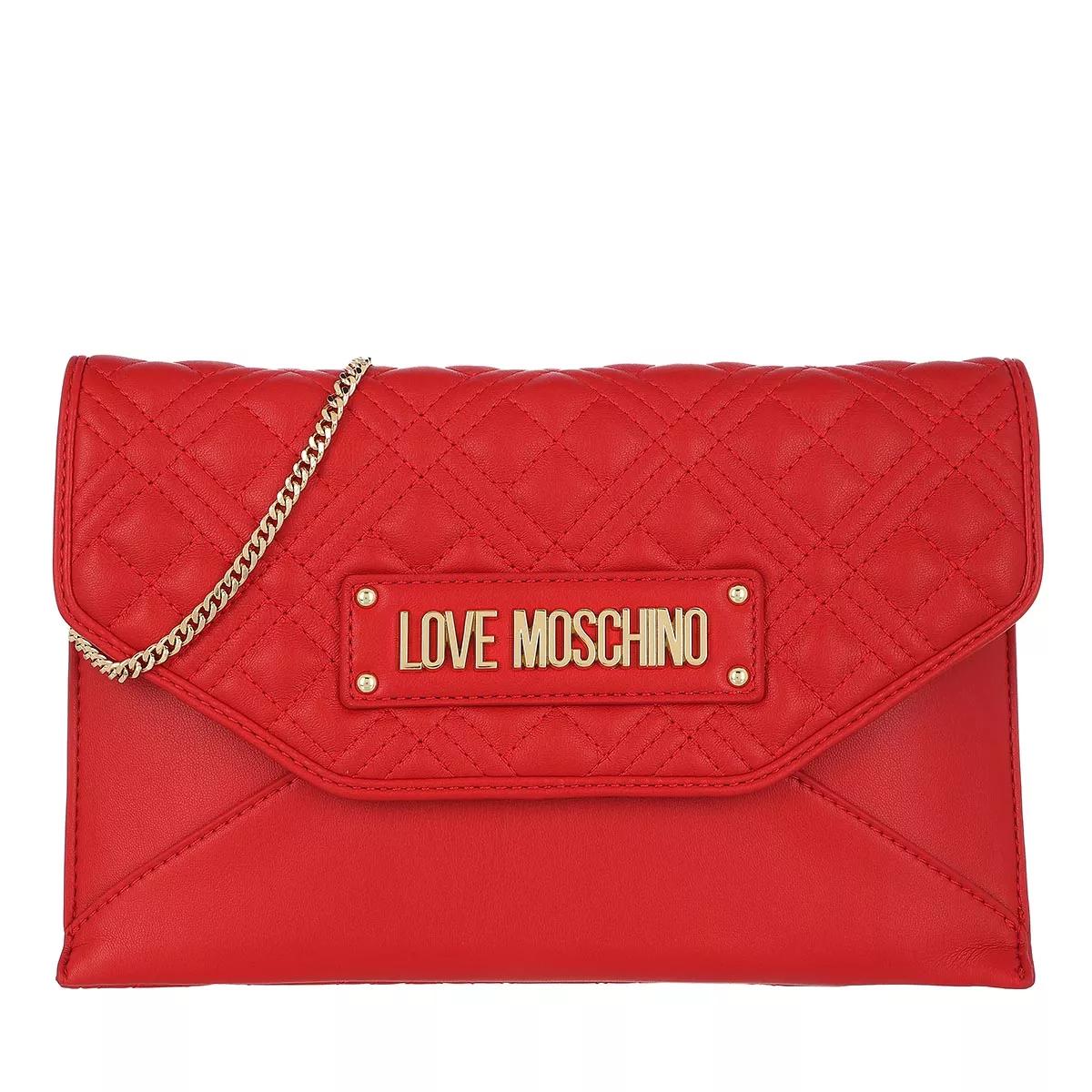 Love Moschino Handtasche - Borsa Quilted Pu - Gr. unisize - in Rot - für Damen von Love Moschino