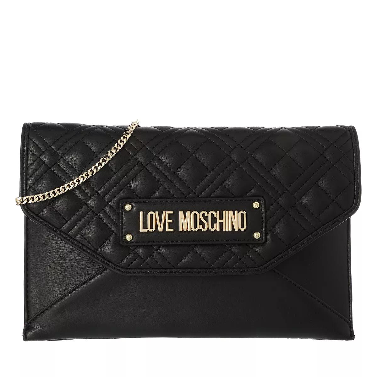 Love Moschino Handtasche - Borsa Quilted Pu - Gr. unisize - in Schwarz - für Damen von Love Moschino