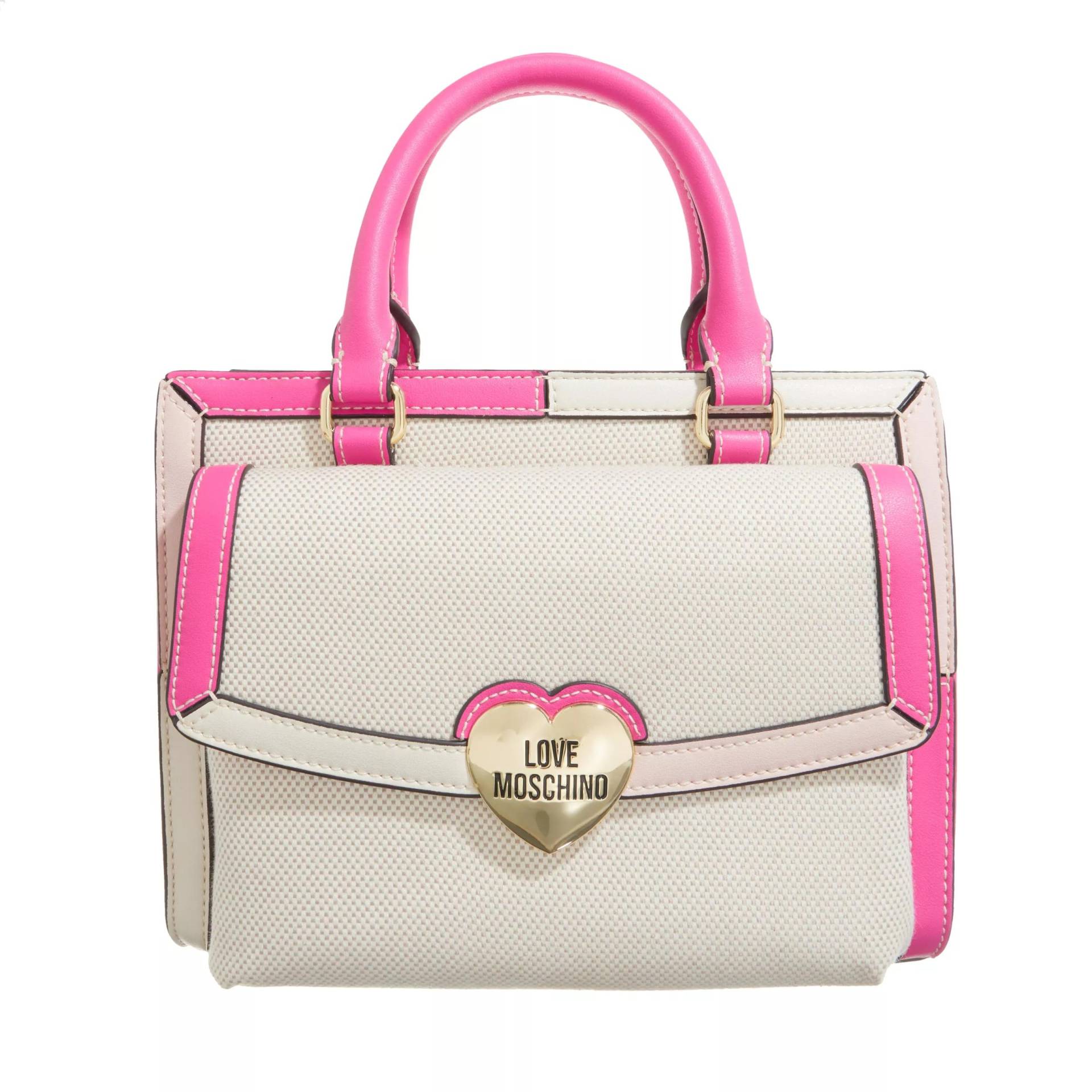 Love Moschino Henkeltasche - Love Selle - Gr. unisize - in Beige - für Damen von Love Moschino