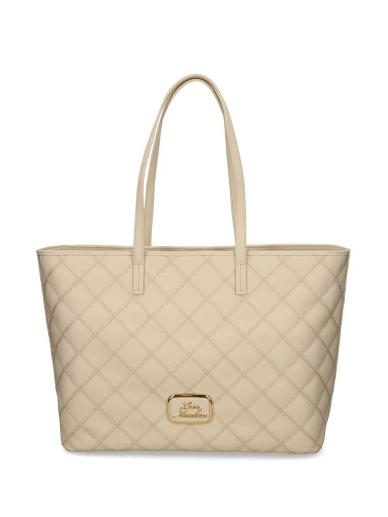 Love Moschino Lady Lace tote bag - Neutrals von Love Moschino