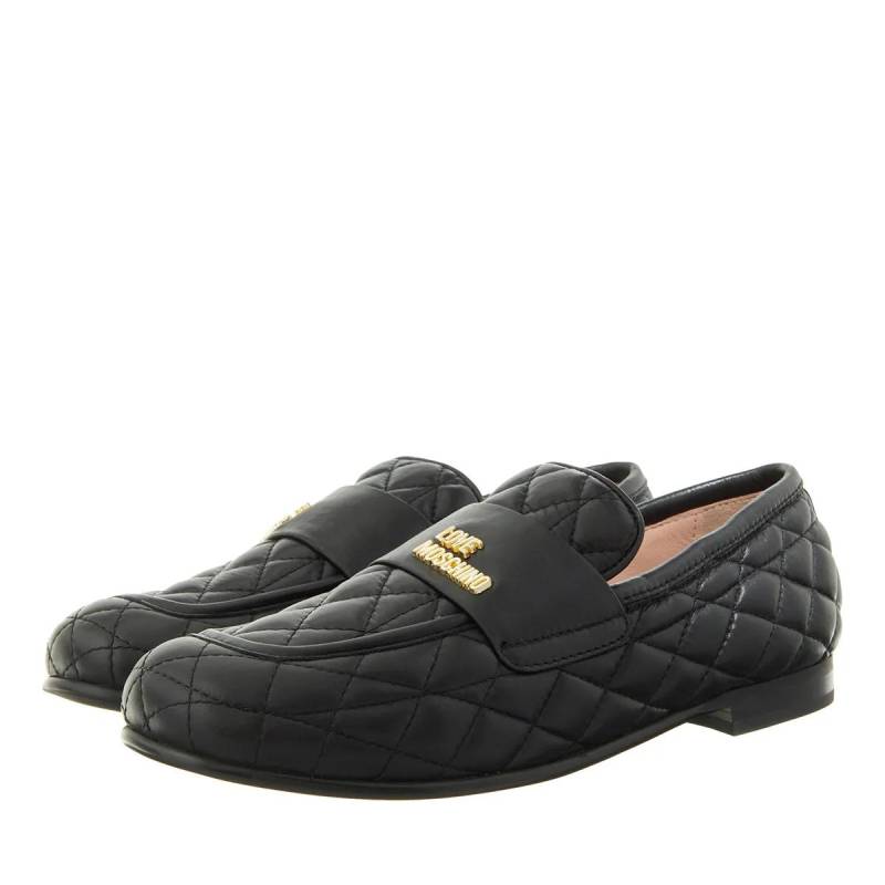 Love Moschino Loafers & Ballerinas - New Flat Love Scarpa Donna - Gr. 35 (EU) - in Schwarz - für Damen von Love Moschino