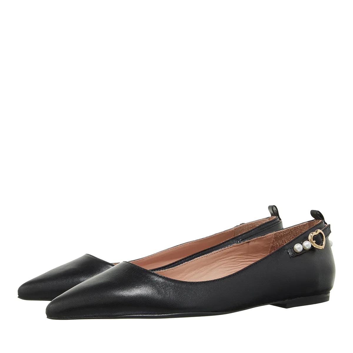 Love Moschino Loafers & Ballerinas - Pearls Ballerina - Gr. 35 (EU) - in Schwarz - für Damen von Love Moschino