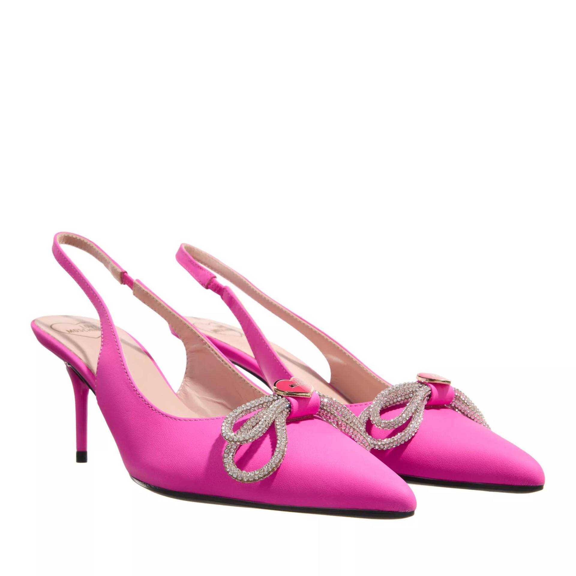 Love Moschino Pumps & High Heels - Love Moschino Bow - Gr. 37 (EU) - in Rosa - für Damen von Love Moschino