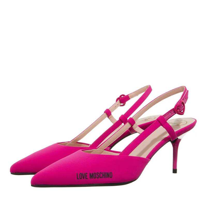 Love Moschino Pumps & High Heels - Rubber Logo Scarpa Donna - Gr. 35 (EU) - in Rosa - für Damen von Love Moschino