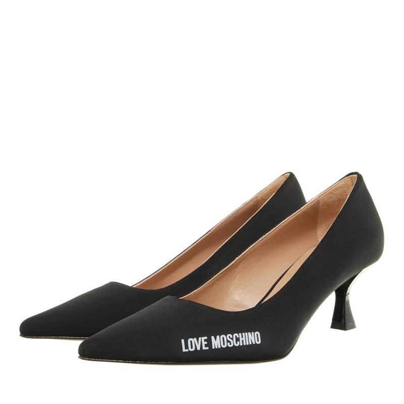 Love Moschino Pumps & High Heels - Rubber Logo Scarpa Donna - Gr. 35 (EU) - in Schwarz - für Damen von Love Moschino