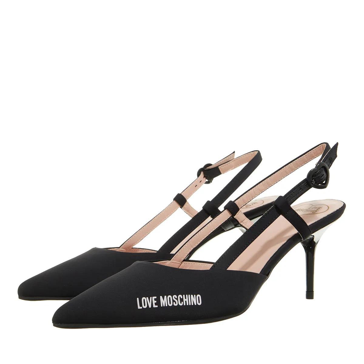 Love Moschino Pumps & High Heels - Rubber Logo Scarpa Donna - Gr. 35 (EU) - in Schwarz - für Damen von Love Moschino