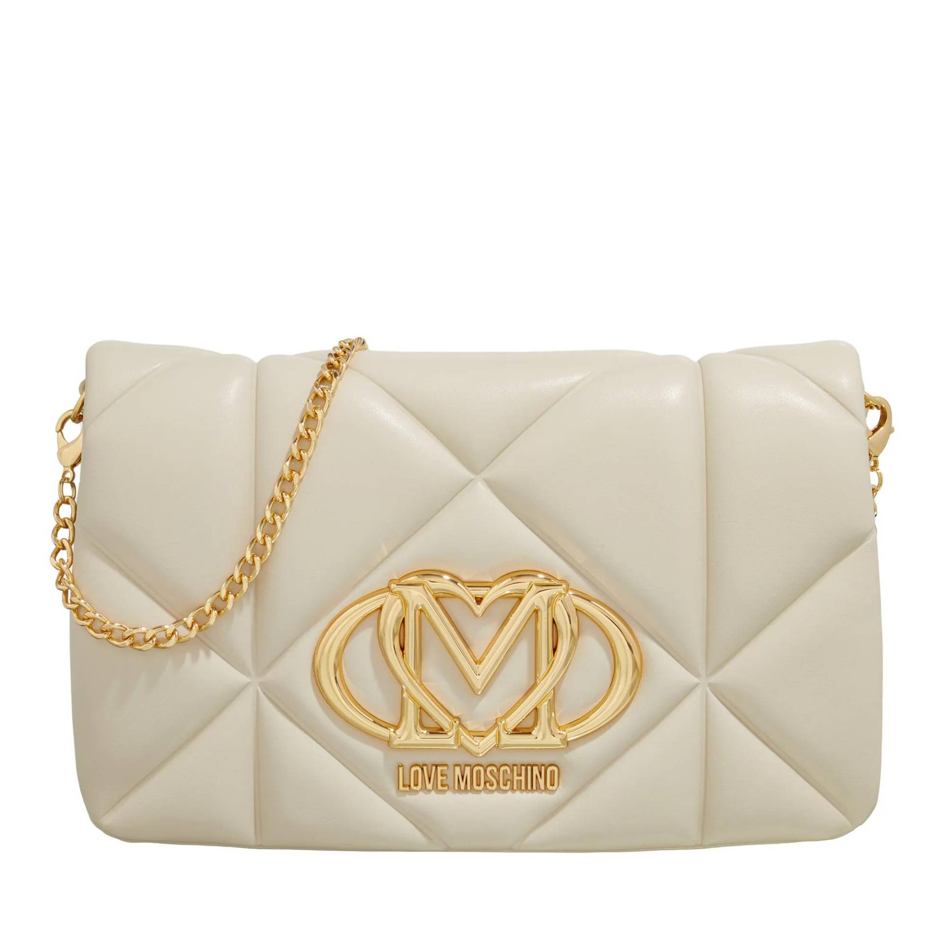 Love Moschino Schultertasche - Borsa - Gr. unisize - in Creme - für Damen von Love Moschino