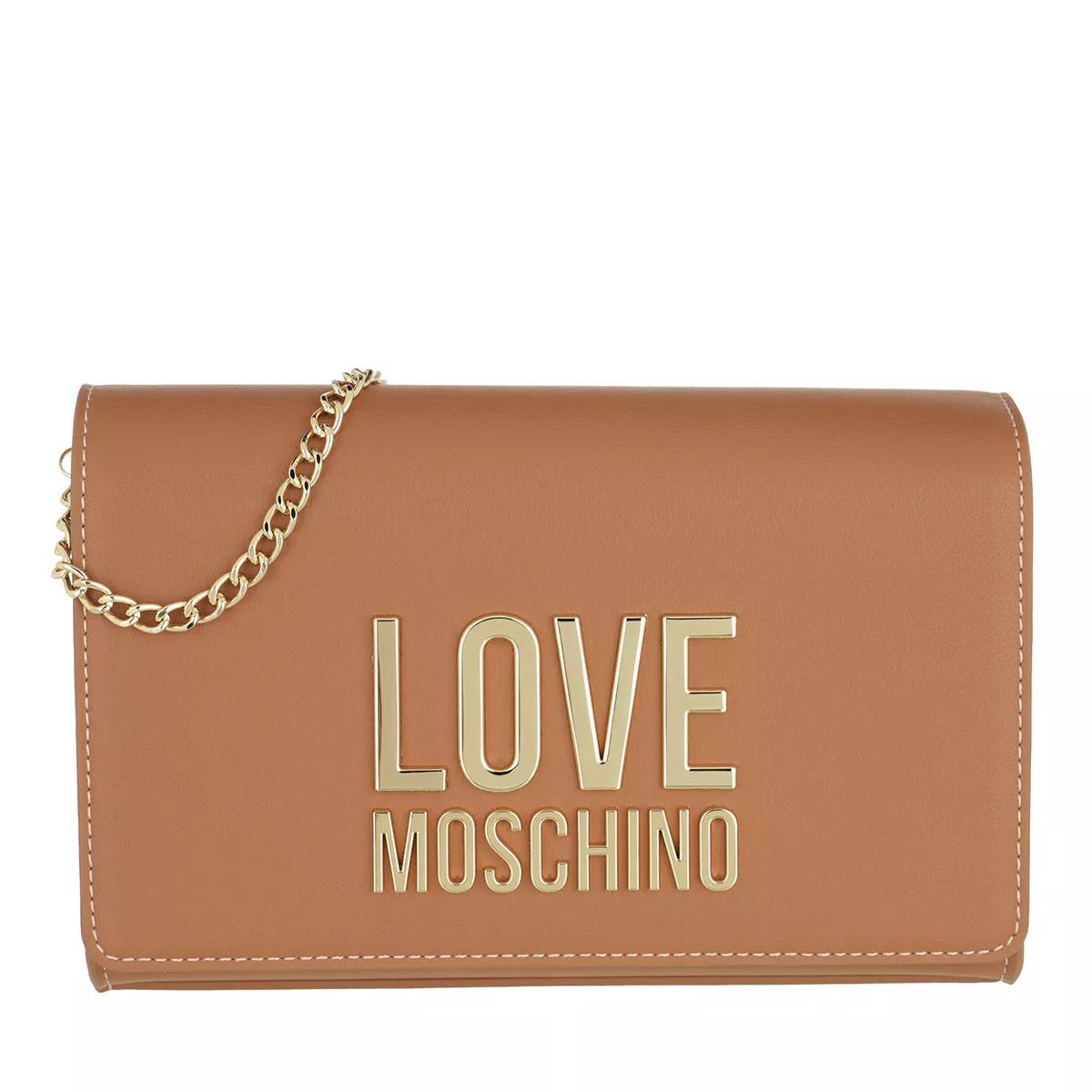 Love Moschino Schultertasche - Borsa Pu - Gr. unisize - in Braun - für Damen von Love Moschino