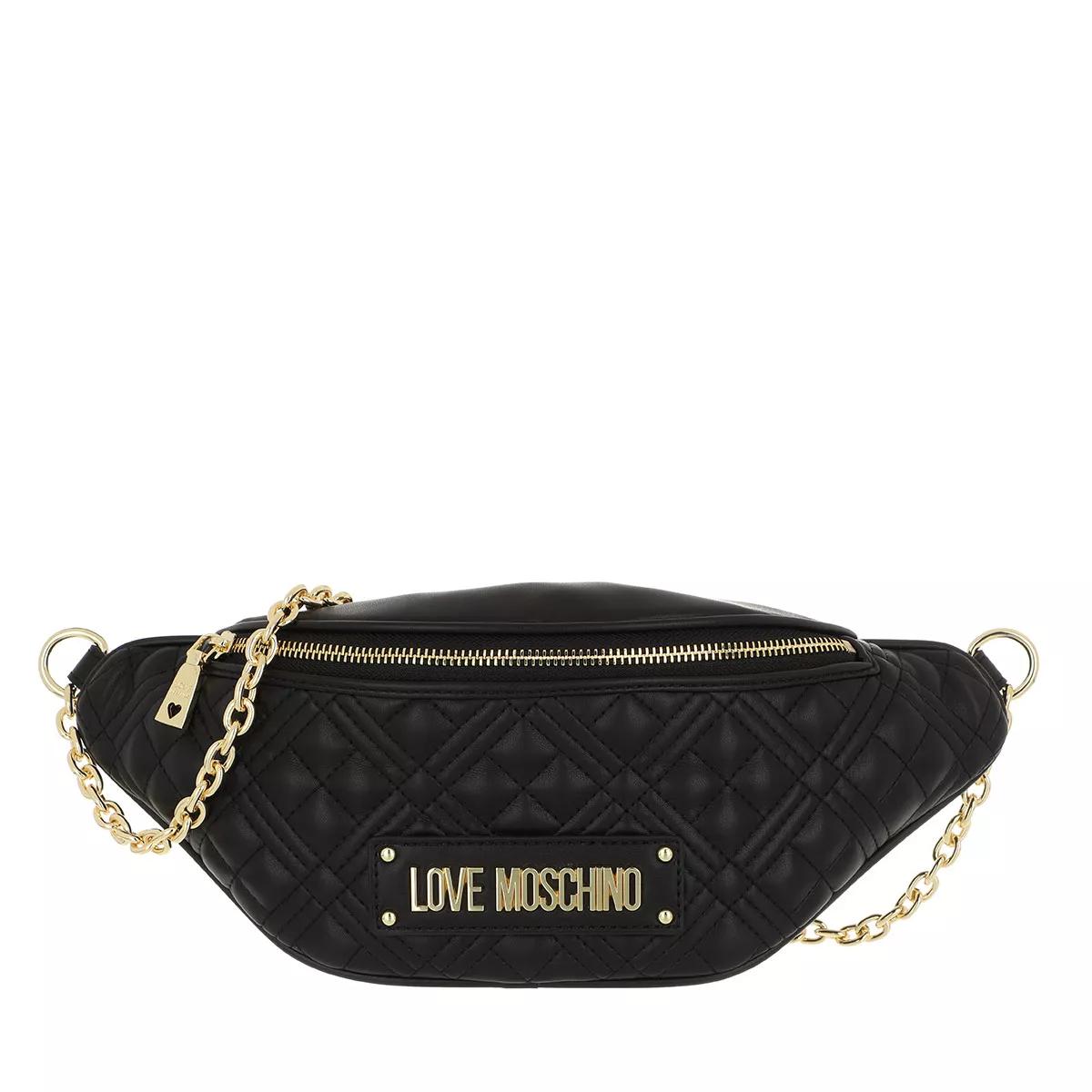 Love Moschino Schultertasche - Borsa Quilted  Pu - Gr. ONE - in Schwarz - für Damen von Love Moschino