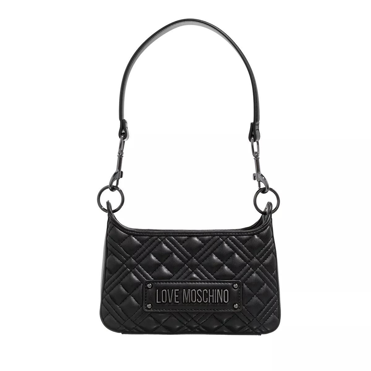 Love Moschino Schultertasche - Quilted Bag - Gr. unisize - in Schwarz - für Damen von Love Moschino