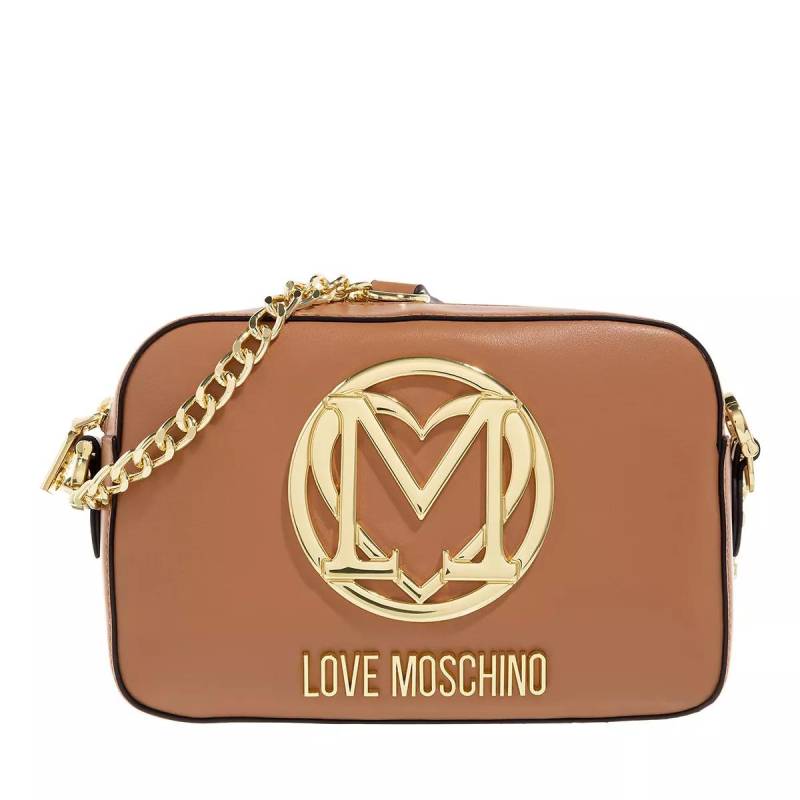 Love Moschino Schultertasche - Supergold - Gr. unisize - in Braun - für Damen von Love Moschino