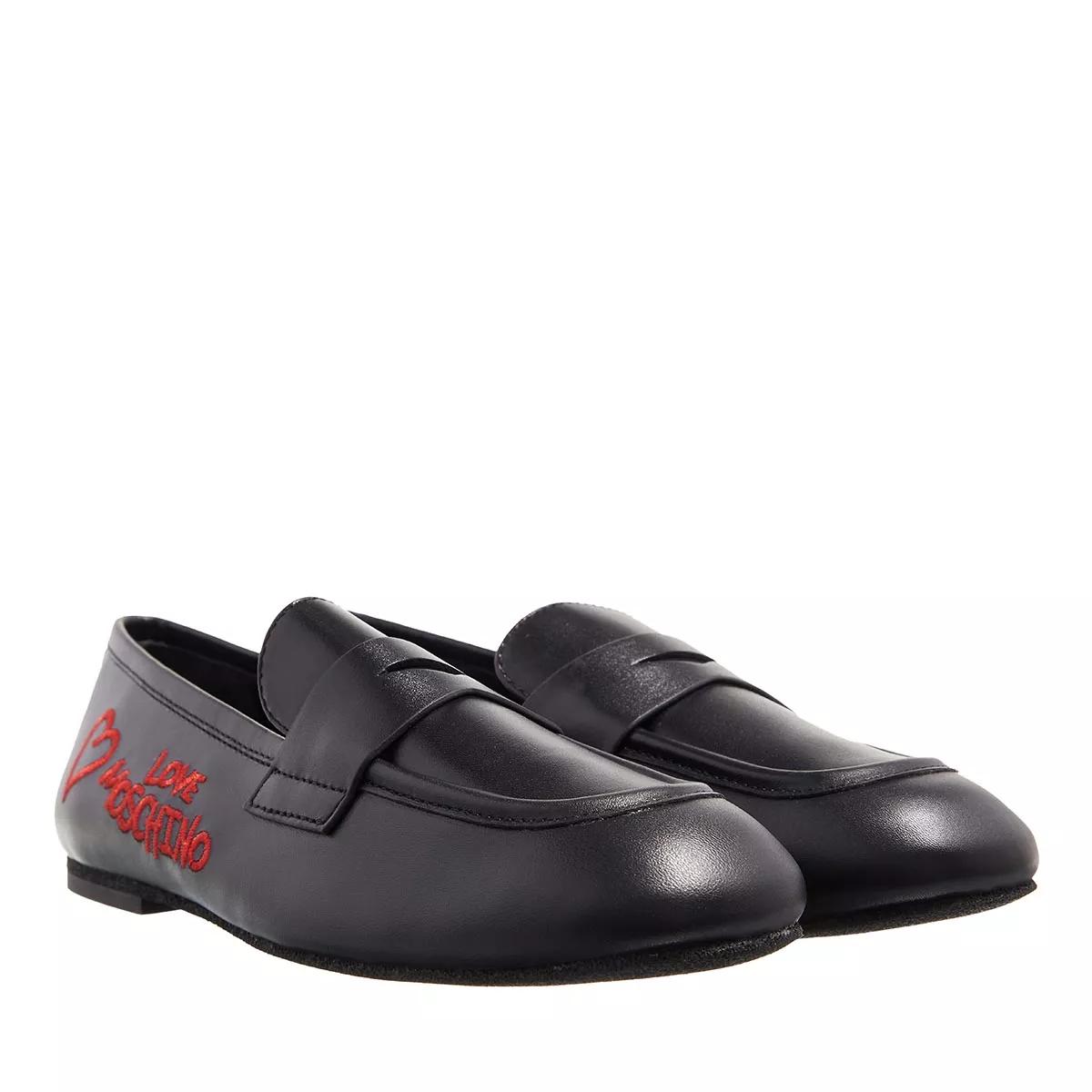 Love Moschino Slipper & Pantoletten - Love Slippers - Gr. 36 (EU) - in Schwarz - für Damen von Love Moschino