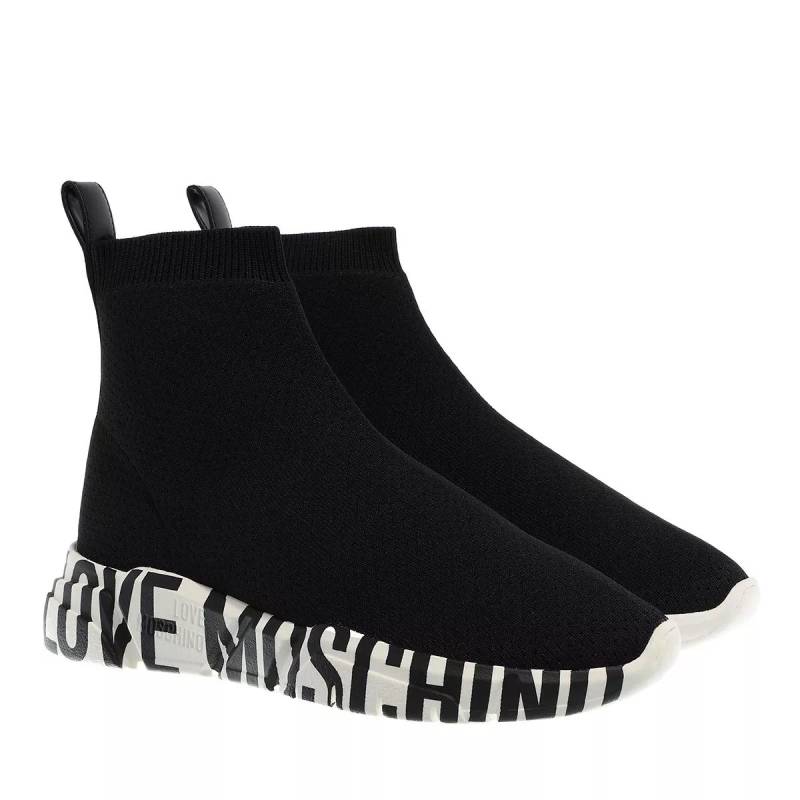 Love Moschino Sneaker - Sneakerd Running35 Calza - Gr. 37 (EU) - in Schwarz - für Damen von Love Moschino