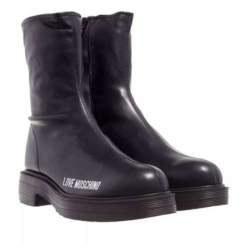 Love Moschino Stiefel & Boots - St.Ttod.City40 Stretch Pu - Gr. 37 (EU) - in Schwarz - für Damen von Love Moschino