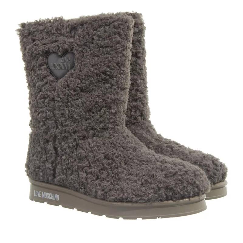 Love Moschino Stiefel & Boots - St.Ttod.Winter30 Curly Pl Grigio - Gr. 38 (EU) - in Grau - für Damen von Love Moschino