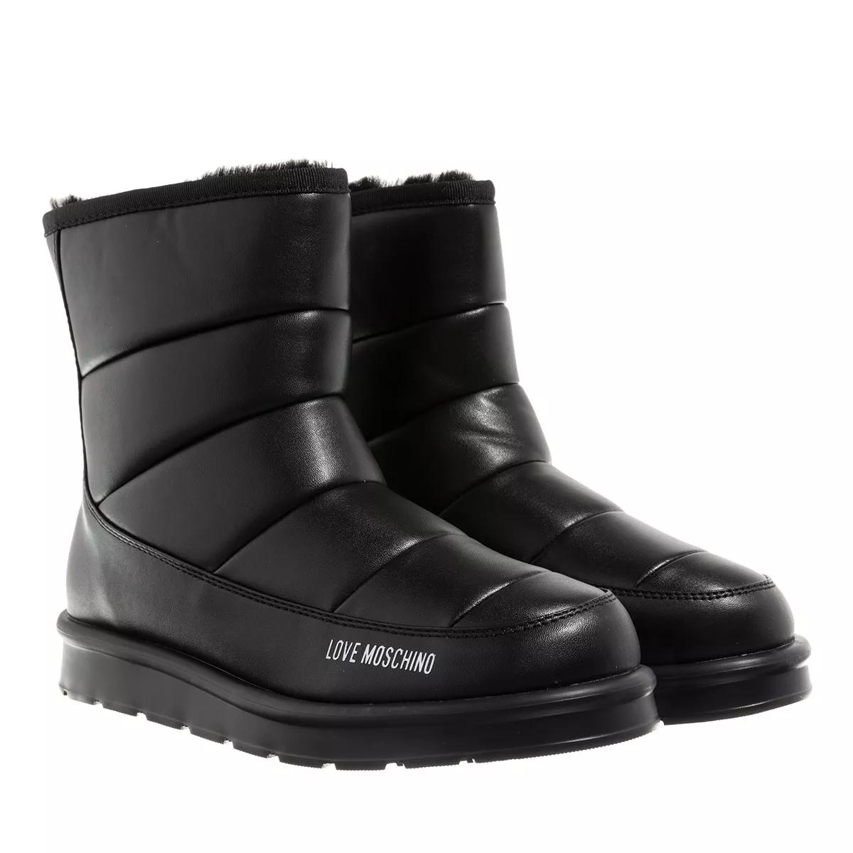 Love Moschino Stiefel & Boots - St.Ttod.Winter30 Soft Pu - Gr. 39 (EU) - in Schwarz - für Damen von Love Moschino