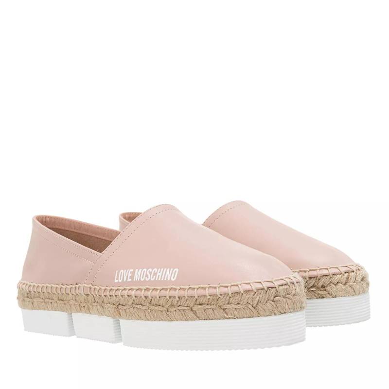 Love Moschino Espadrilles - Scarpad Espam35 Vitello - Gr. 40 (EU) - in Rosa - für Damen von Love Moschino