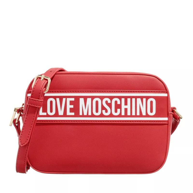 Love Moschino Schultertasche - Billboard - Gr. unisize - in Rot - für Damen von Love Moschino