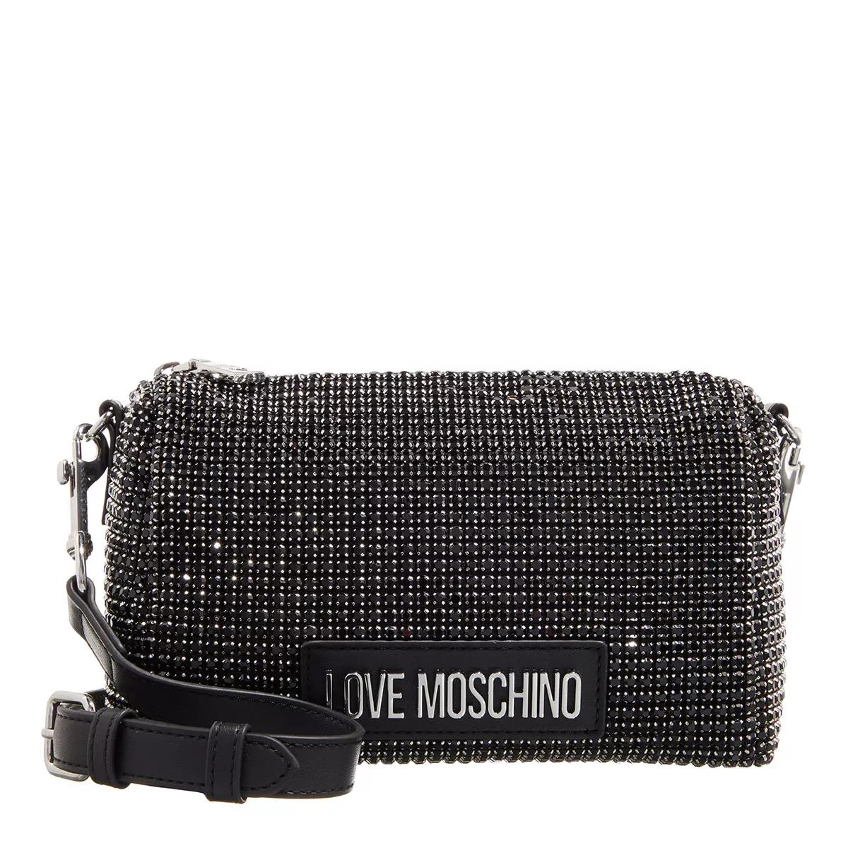 Love Moschino Umhängetasche - Bling Bling - Gr. unisize - in Schwarz - für Damen von Love Moschino