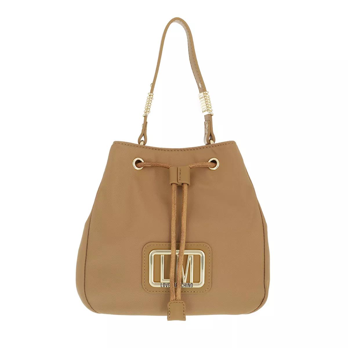 Love Moschino Umhängetasche - Borsa Nylon - Gr. unisize - in Beige - für Damen von Love Moschino