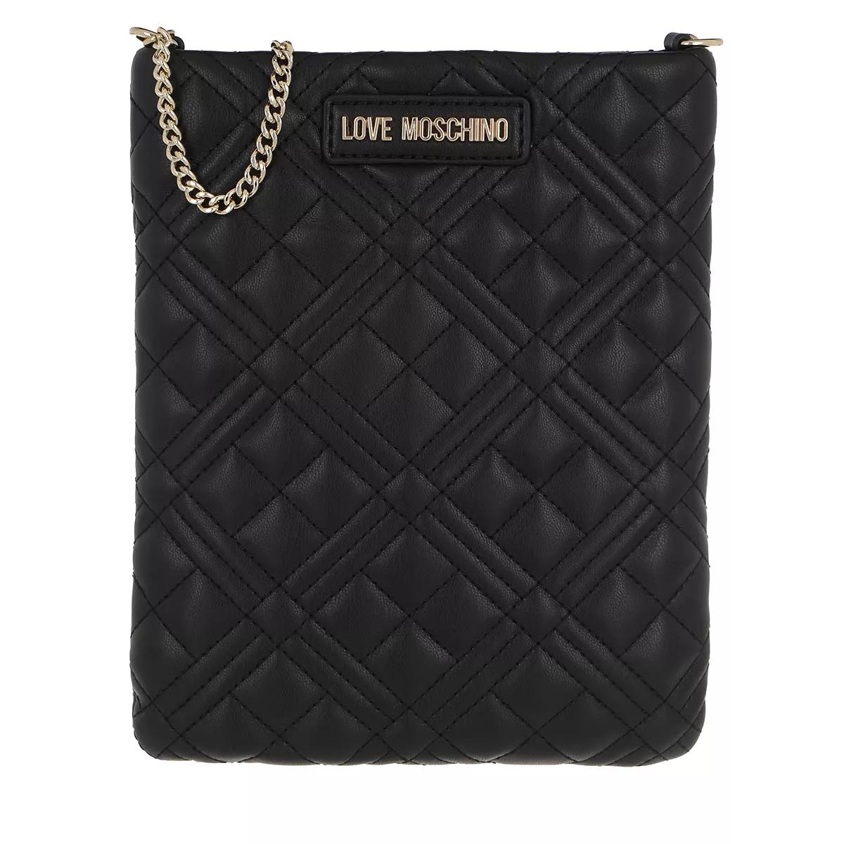 Love Moschino Umhängetasche - Borsa Quilted Nappa Pu - Gr. unisize - in Schwarz - für Damen von Love Moschino