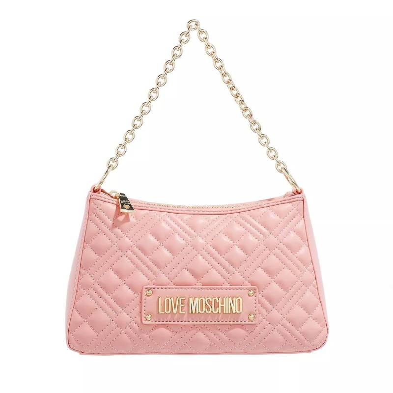 Love Moschino Umhängetasche - Borsa Quilted Pu - Gr. unisize - in Rosa - für Damen von Love Moschino