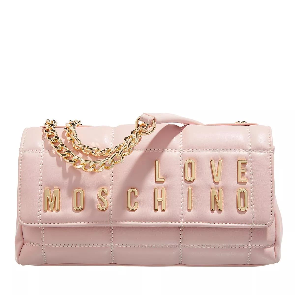 Love Moschino Umhängetasche - Embroidery Quilt - Gr. unisize - in Rosa - für Damen von Love Moschino