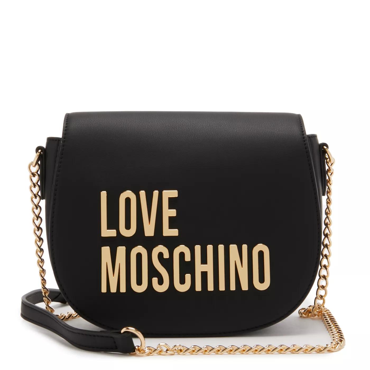 Love Moschino Umhängetasche - Love Moschino Bold Love damen Umhängetasche Schwar - Gr. unisize - in Schwarz - für Damen von Love Moschino