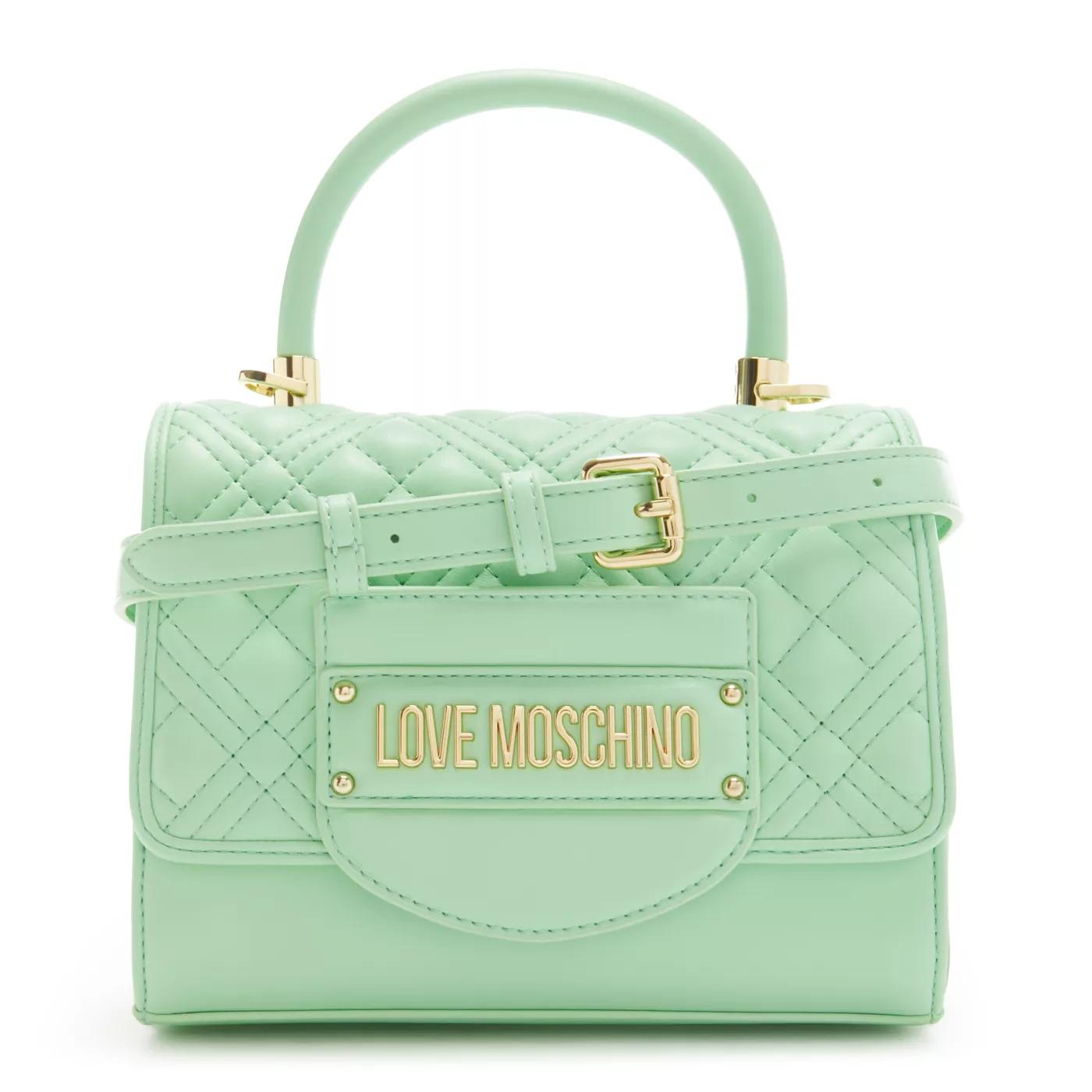 Love Moschino Umhängetasche - Love Moschino Quilted Bag damen Handtasche Grün JC - Gr. unisize - in Grün - für Damen von Love Moschino