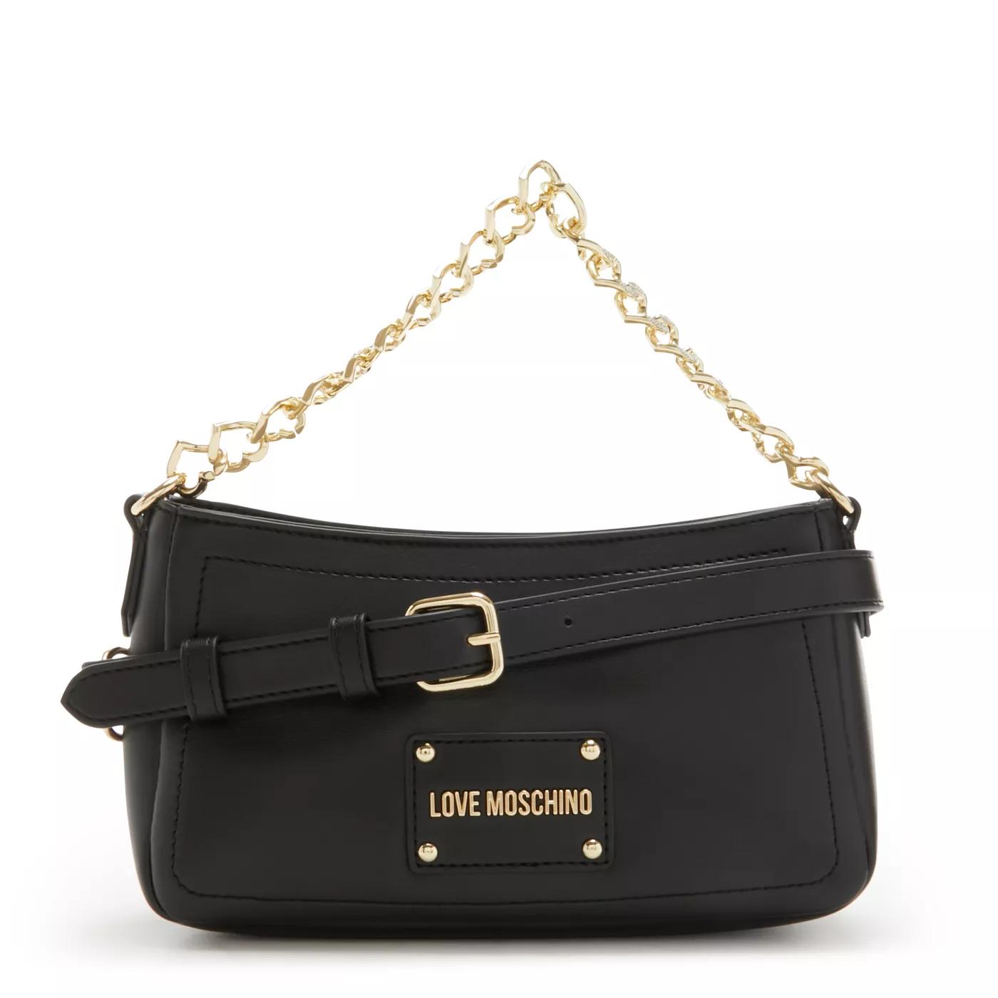 Love Moschino Umhängetasche - Love Moschino damen Handtasche Schwarz JC4124PP1IL - Gr. unisize - in Schwarz - für Damen von Love Moschino