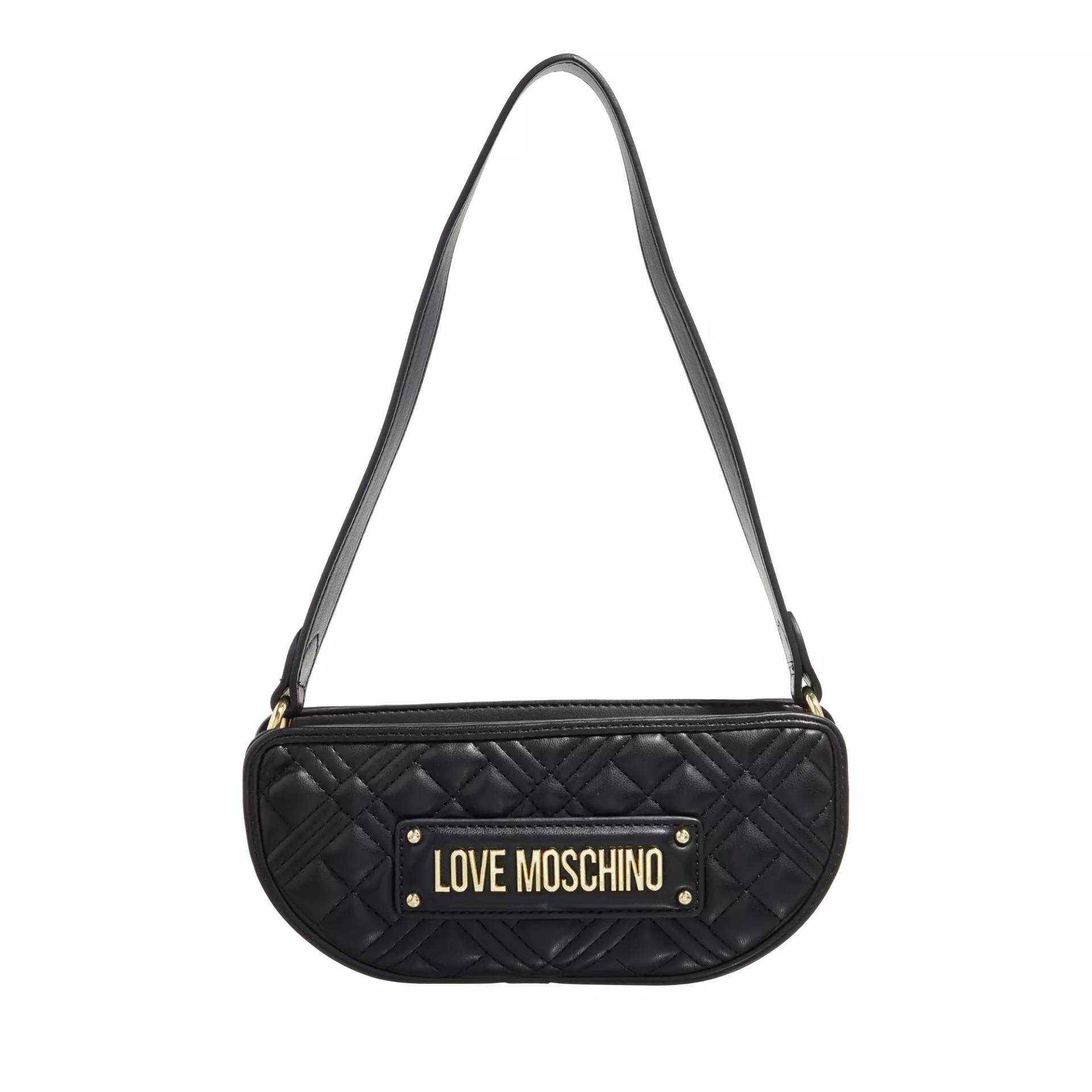 Love Moschino Umhängetasche - Quilted Bag - Gr. unisize - in Schwarz - für Damen von Love Moschino