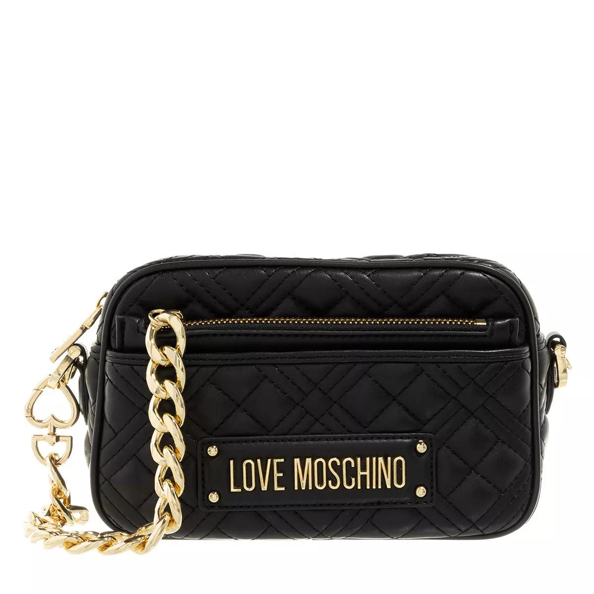 Love Moschino Umhängetasche - Quilted Bag - Gr. unisize - in Schwarz - für Damen von Love Moschino