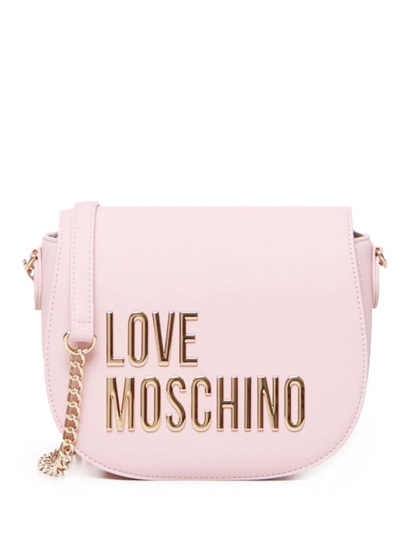 Love Moschino logo crossbody bag - Pink von Love Moschino