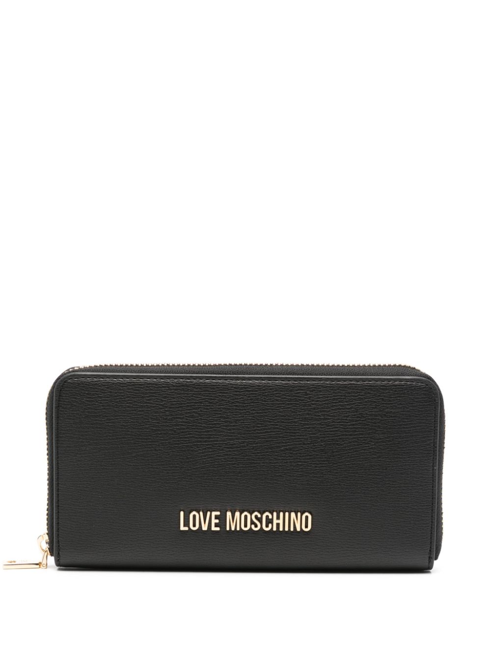 Love Moschino logo-lettering wallet - Black von Love Moschino