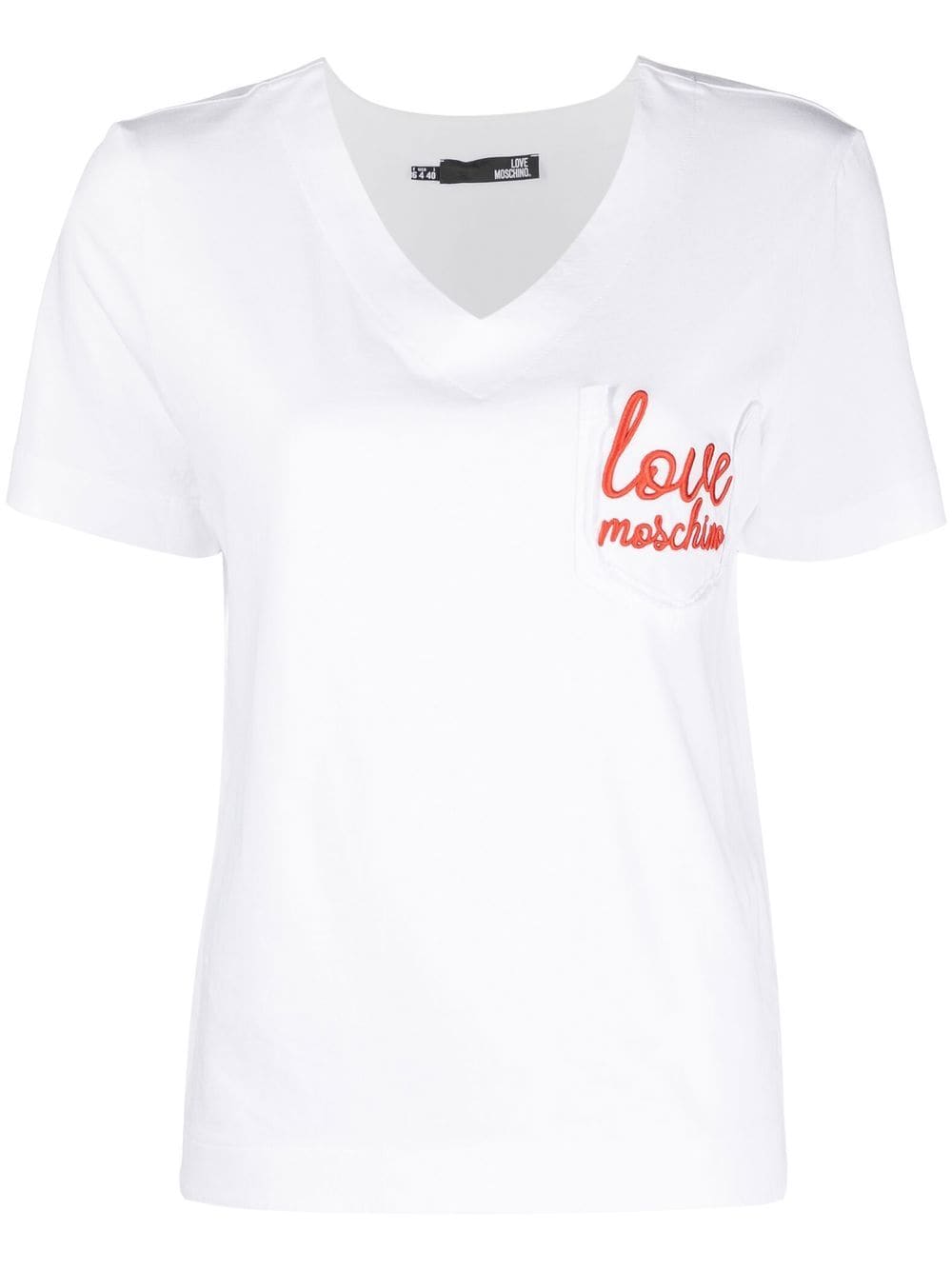 Love Moschino logo-print T-shirt - White von Love Moschino