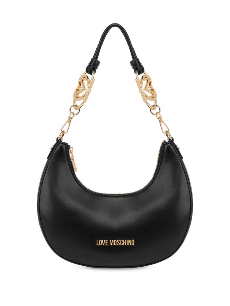 Love Moschino logo shoulder bag - Black von Love Moschino