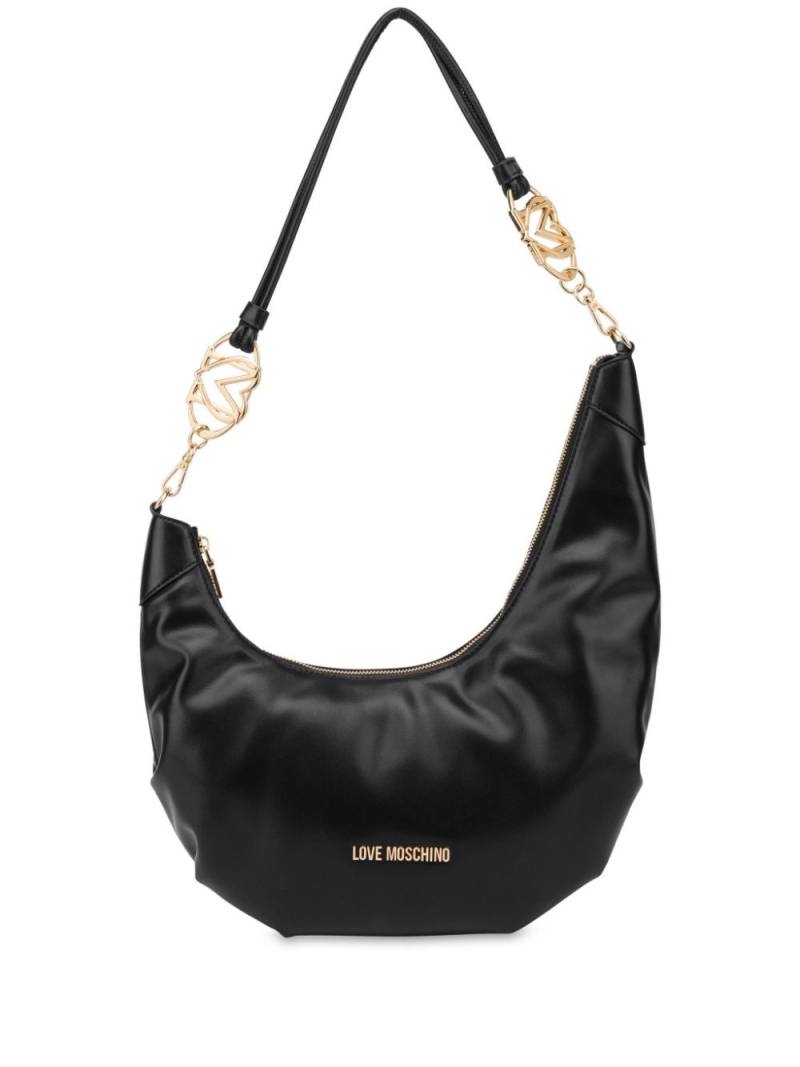 Love Moschino logo shoulder bag - Black von Love Moschino