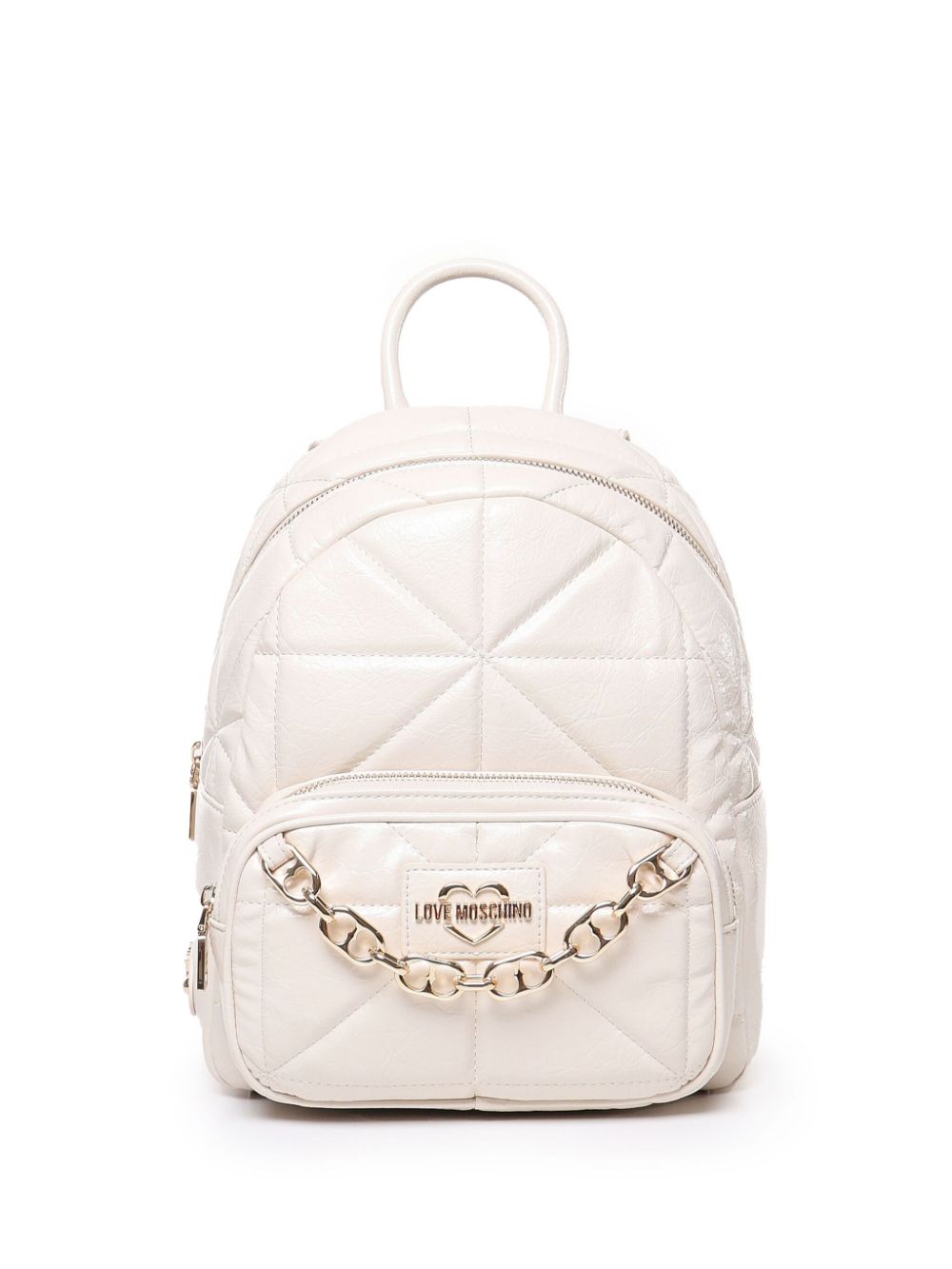 Love Moschino quilted backpack - Neutrals von Love Moschino