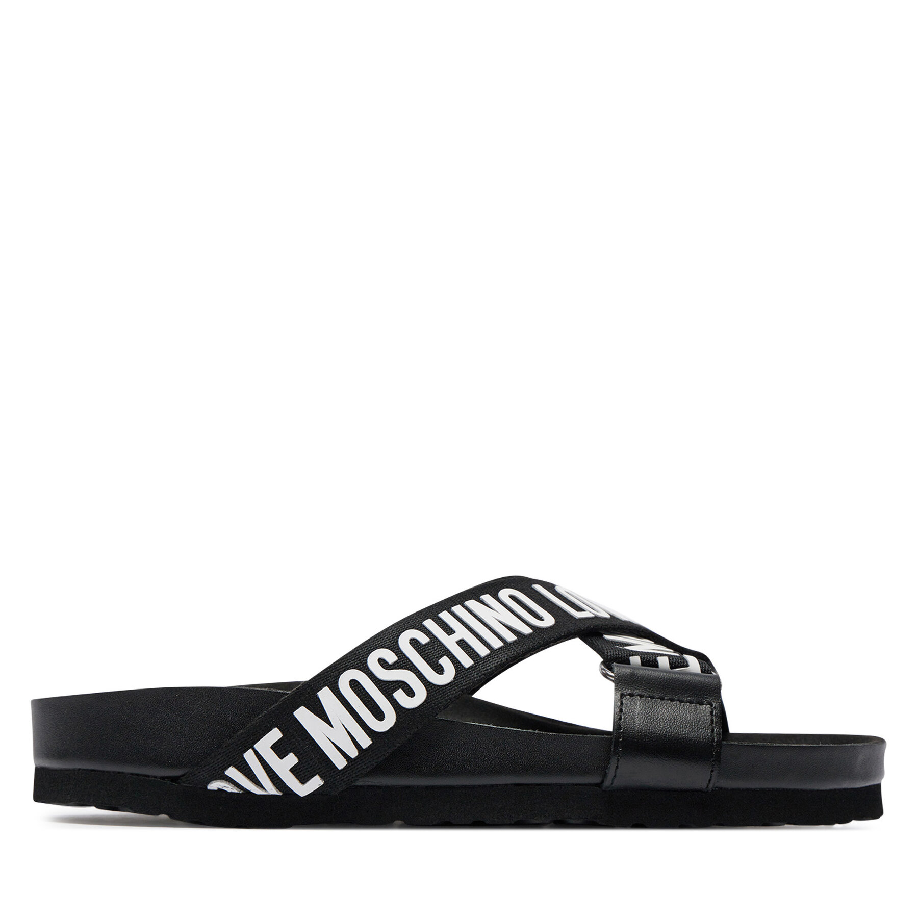 Pantoletten LOVE MOSCHINO JA28263G0IIX100A Schwarz von Love Moschino