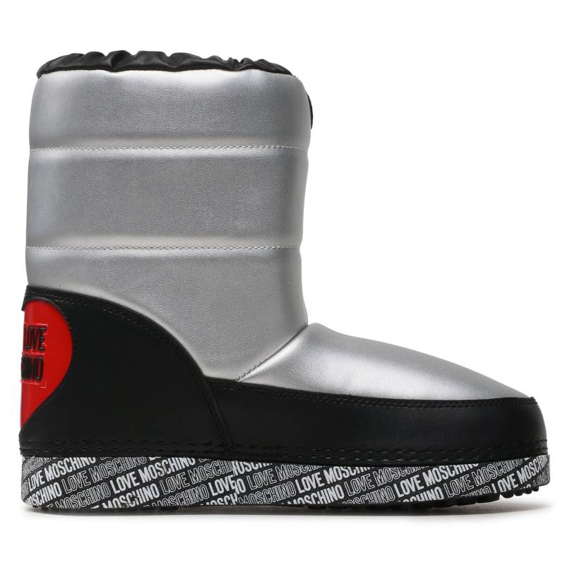 Schneeschuhe LOVE MOSCHINO JA24142G1HIT590A Silberfarben von Love Moschino