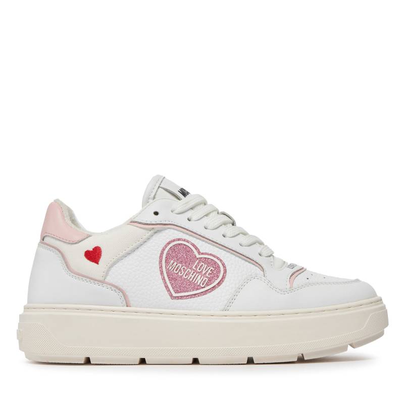 Sneakers LOVE MOSCHINO JA15204G1IJC110C Weiß von Love Moschino