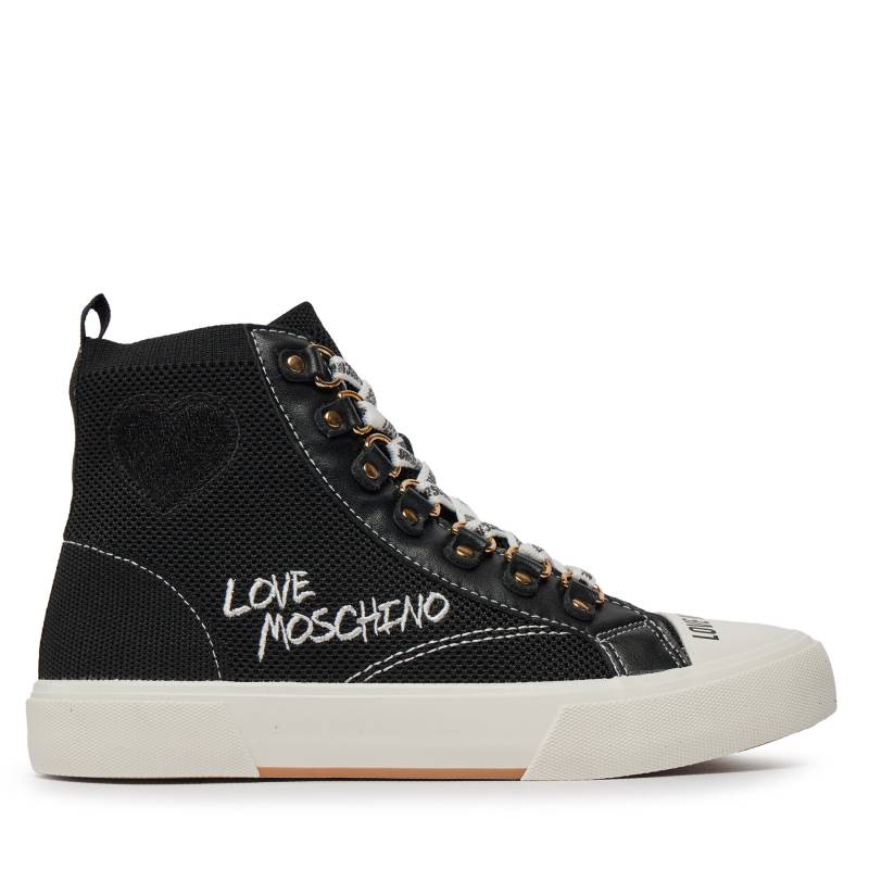 Sneakers aus Stoff LOVE MOSCHINO JA15142G1IIY000A Schwarz von Love Moschino