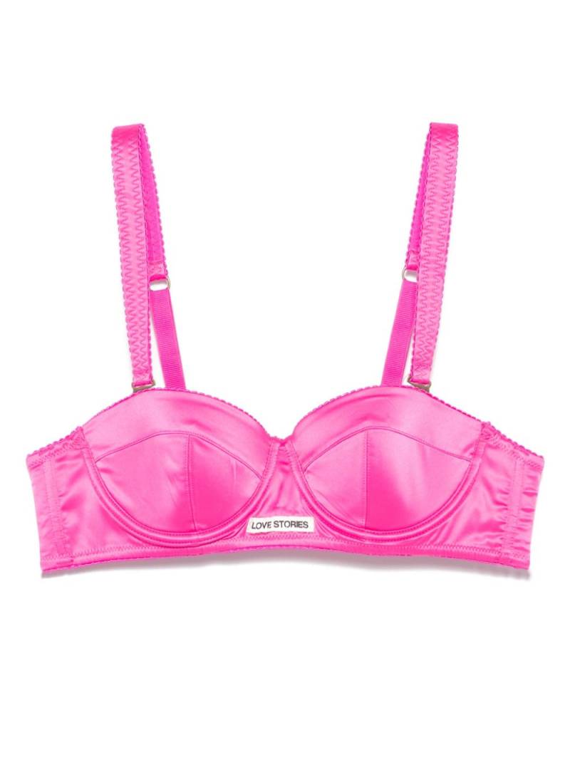 Love Stories Spring balconette bra - Pink von Love Stories