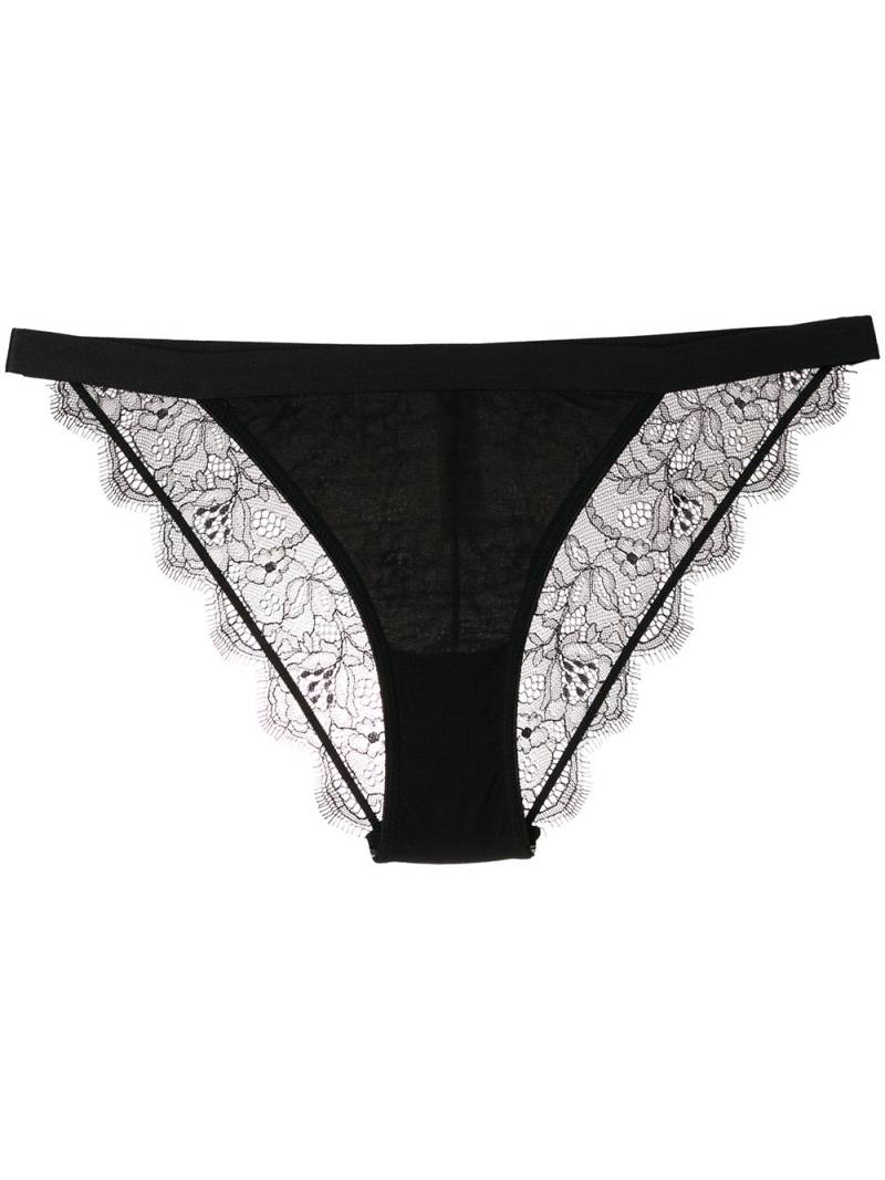 Love Stories Wild Rose briefs - Black von Love Stories