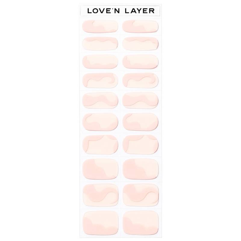 LoveNLayer - Abstraction Light Pink von LoveNLayer