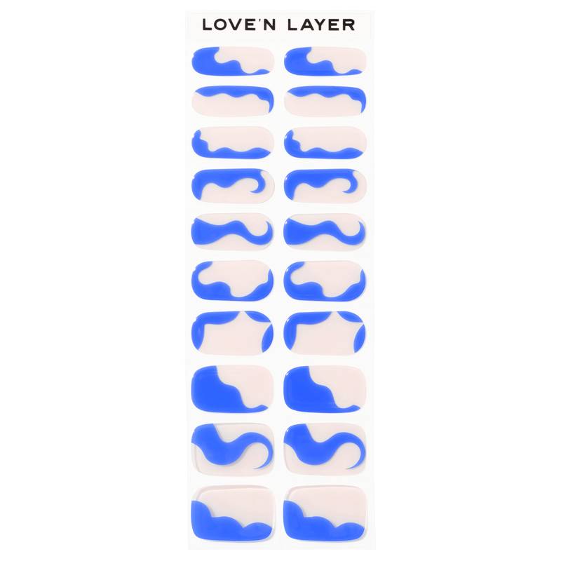 LoveNLayer - Abstraction London Blue von LoveNLayer