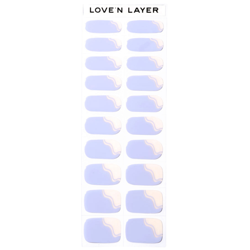 LoveNLayer - French Swirl Sky Blue von LoveNLayer