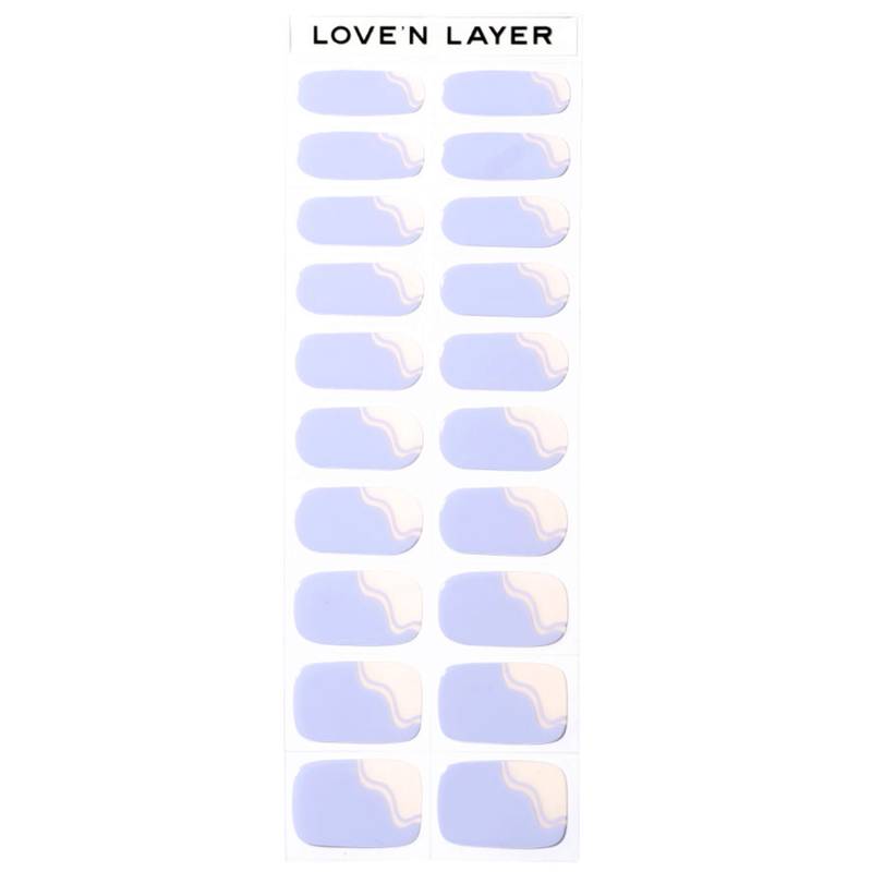 LoveNLayer - French Swirl Sky Blue von LoveNLayer